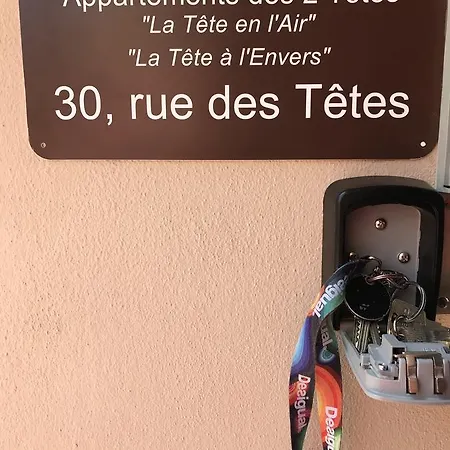 Des 2 Tetes Apartman Colmar